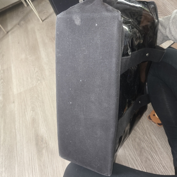 Coach Shimmering Black Tote Bag - Picture 10 of 14